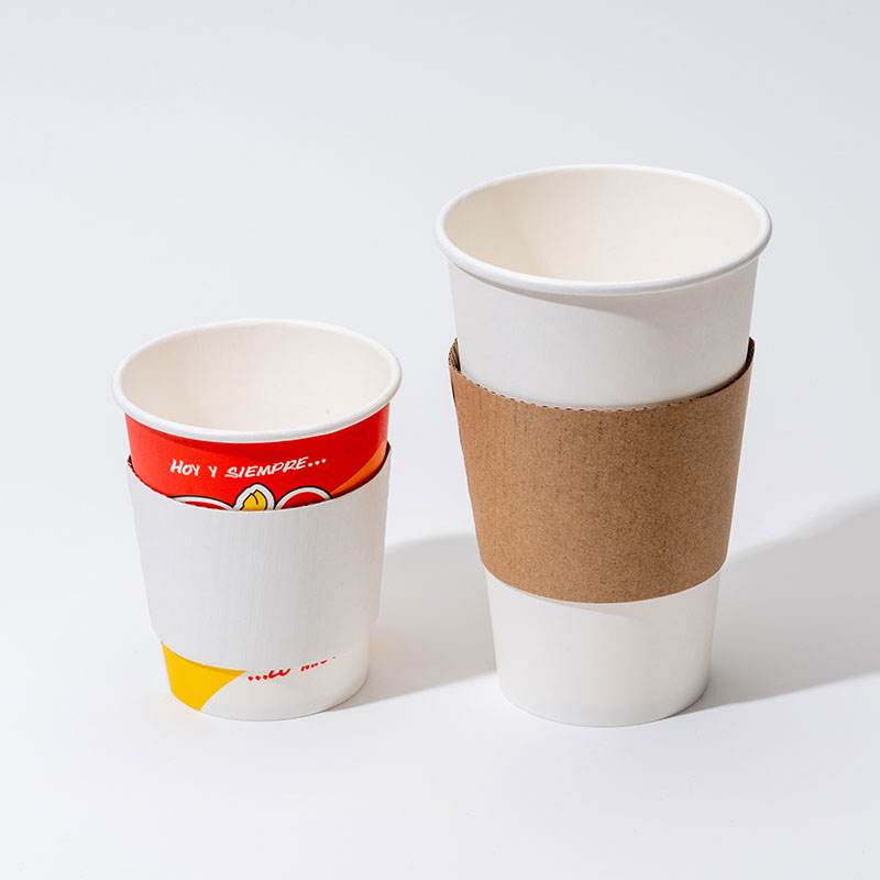 ปลอกแก้วกระดาษลูกฟูกสำหรับกาแฟร้อน